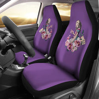 Light Purple Seat covers- Fits most bucket style seats, fits most bucket seats for cars, vans or trucks. - MaWeePet- Art on Apparel