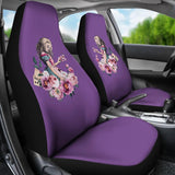 Light Purple Seat covers- Fits most bucket style seats, fits most bucket seats for cars, vans or trucks. - MaWeePet- Art on Apparel