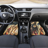 Raven Munin 2 - Vehicle Floor Mats x 2, Car Accessories, Auto Accessories - MaWeePet- Art on Apparel