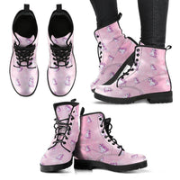 Unicorn Dream-Women's Boots, Combat boots,  Festival Combat, Hippie Boots Lace up, Classic Short boots - MaWeePet- Art on Apparel