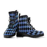 Jester -Classic boots, combat boots, Lace up, Festival hippy boots - MaWeePet- Art on Apparel
