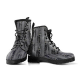 Combat boots, , Combat, Boots Lace up, Classic Short boots- Skeleton's - MaWeePet- Art on Apparel