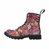 Ericas Flesh-Doc Style, Festival, Combat, Vintage Hippie Lace up Boots - MaWeePet- Art on Apparel